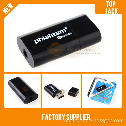 Phiateam PT-810 Mini Style USB Bluetooth Adapterv2.0 + EDR Audio Receiver Bluetooth Wireless Speaker Stereo Music Converter
